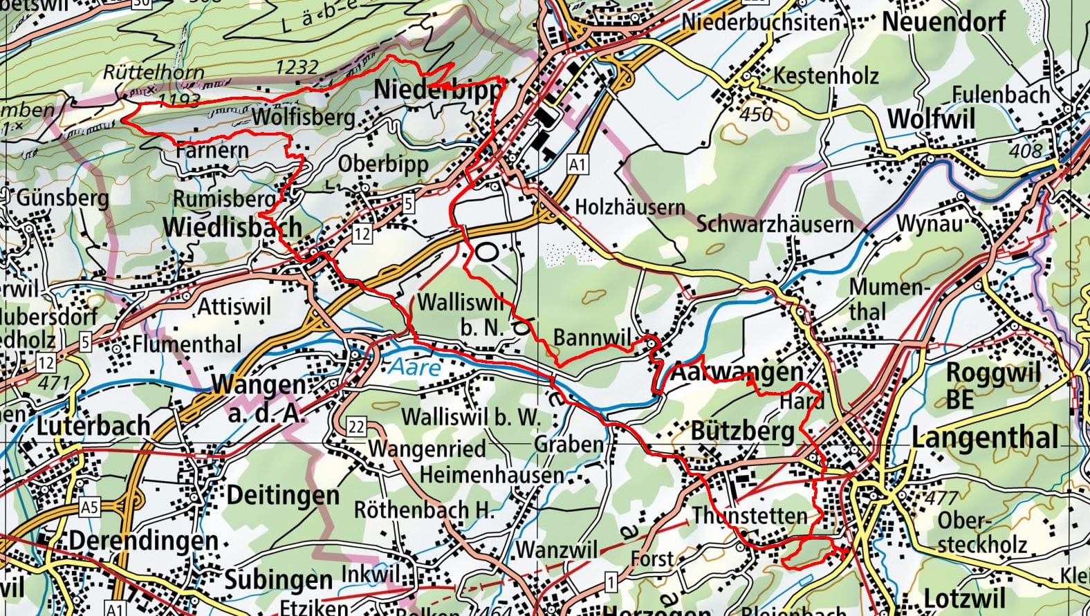 Wiedlisbach Schmiedenmatt Niederbipp  14.03.2024