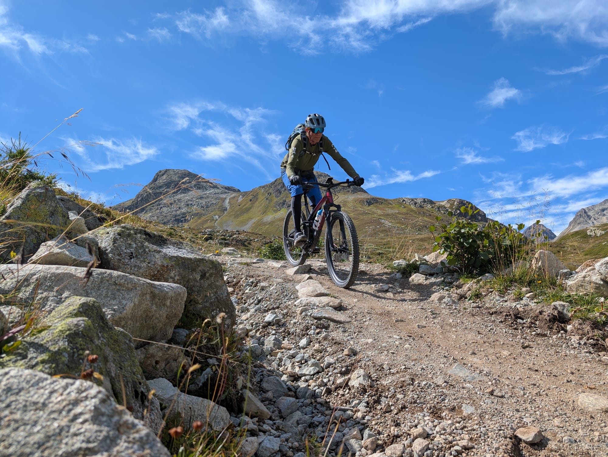 MTB-Tour  Bever, St.Moritz, Piz Nair, Alp Survetta, Bever  25.08.2025