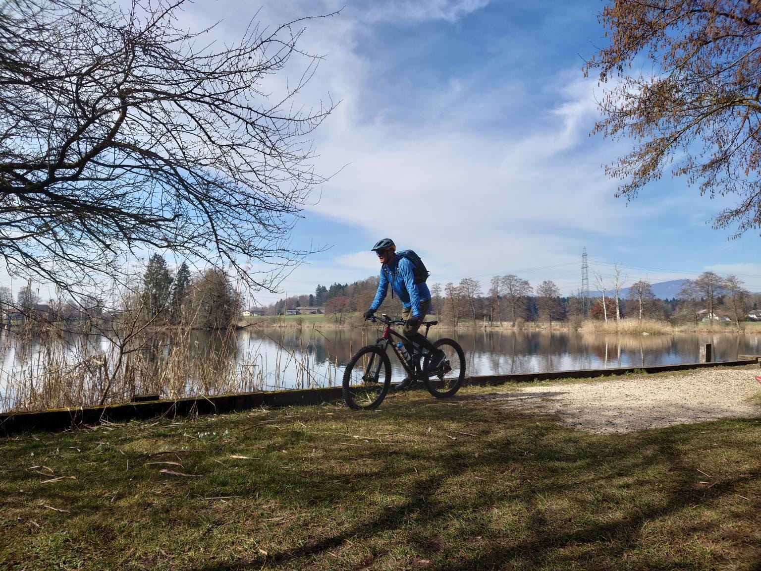 MTB-Tour  Herzogenbuchsee, Inkwilersee, Bannwil  09.03.2025