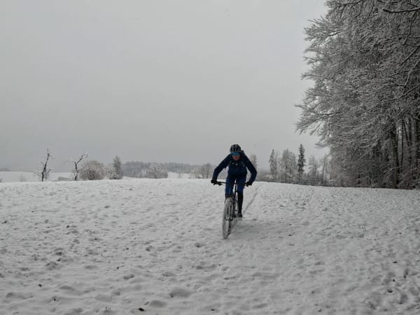 MTB-Tour  Dorneggguetsch bei Schnee  21.11.2025